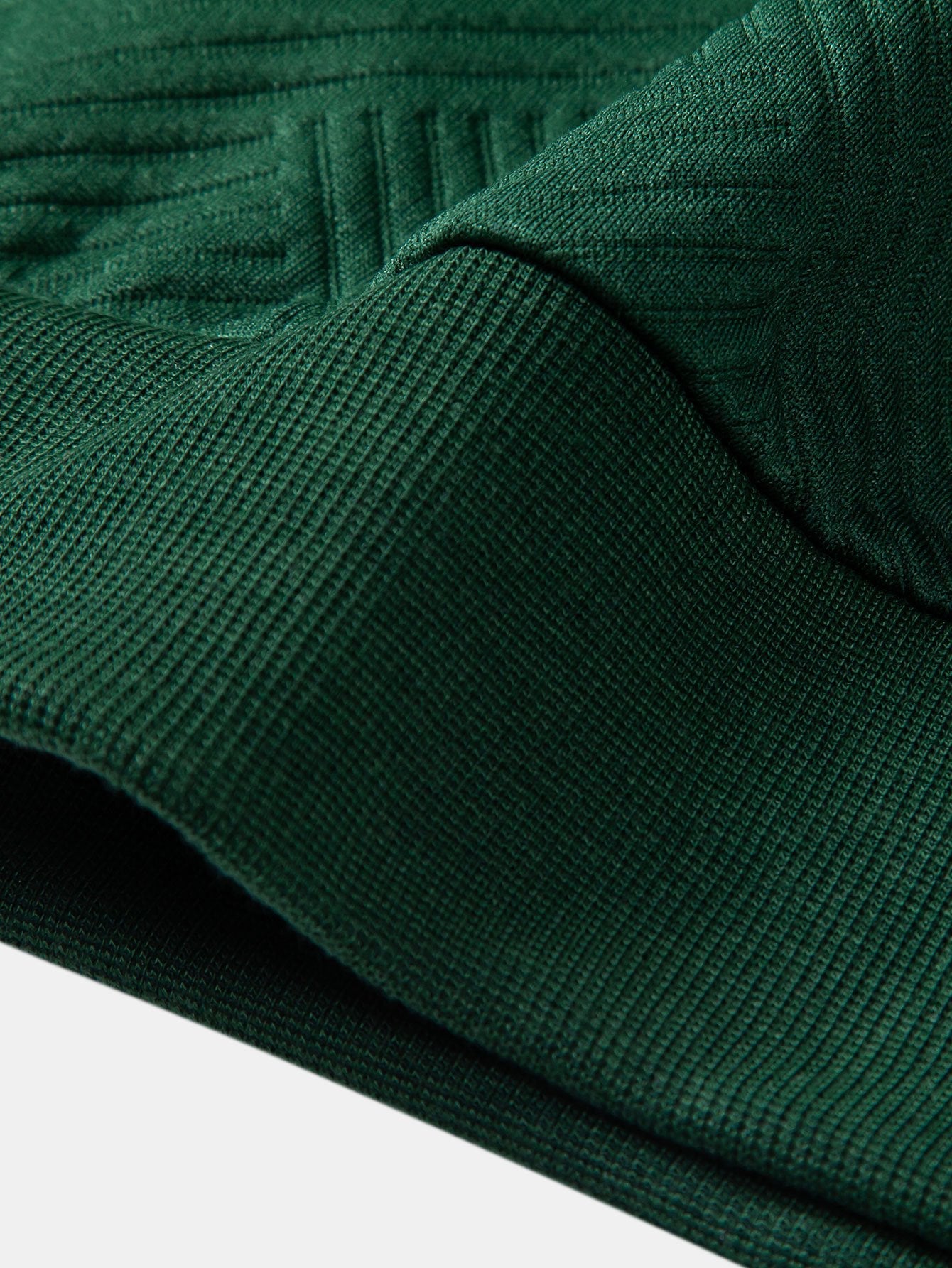 Sweat-shirt à rayures géométriques coupe décontractée