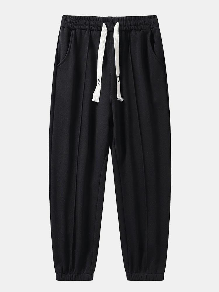 Jogger Pants With Pintuck