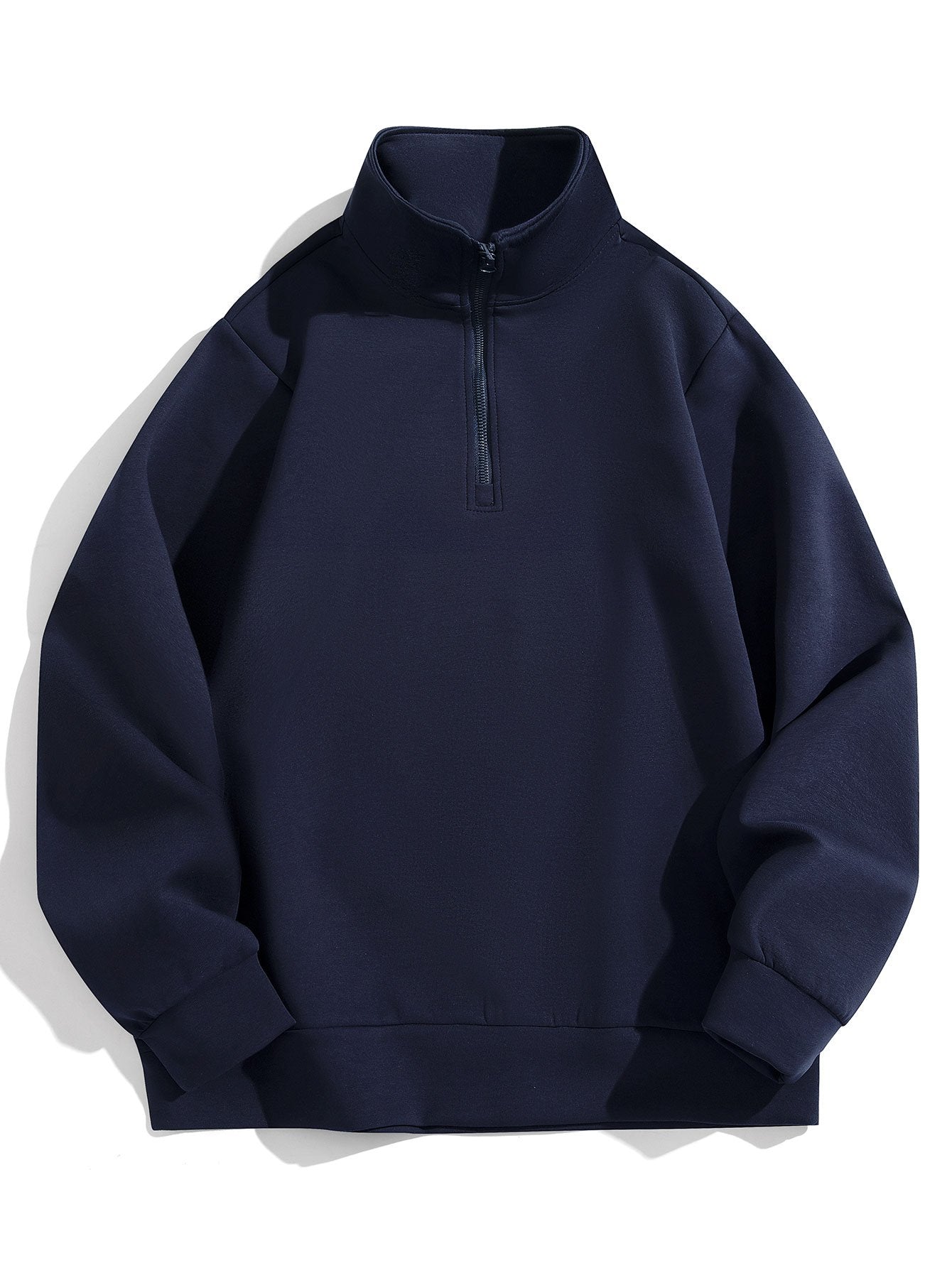 Sweat-shirt quart de zip