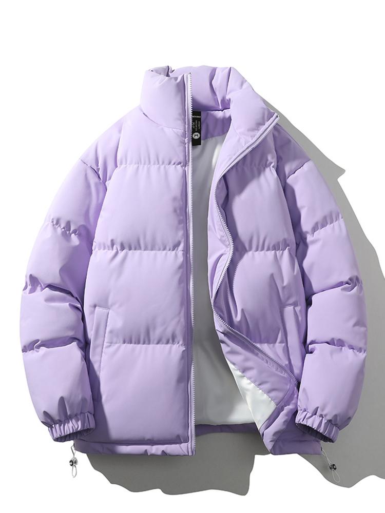 Funnel Neck Puffer Coat