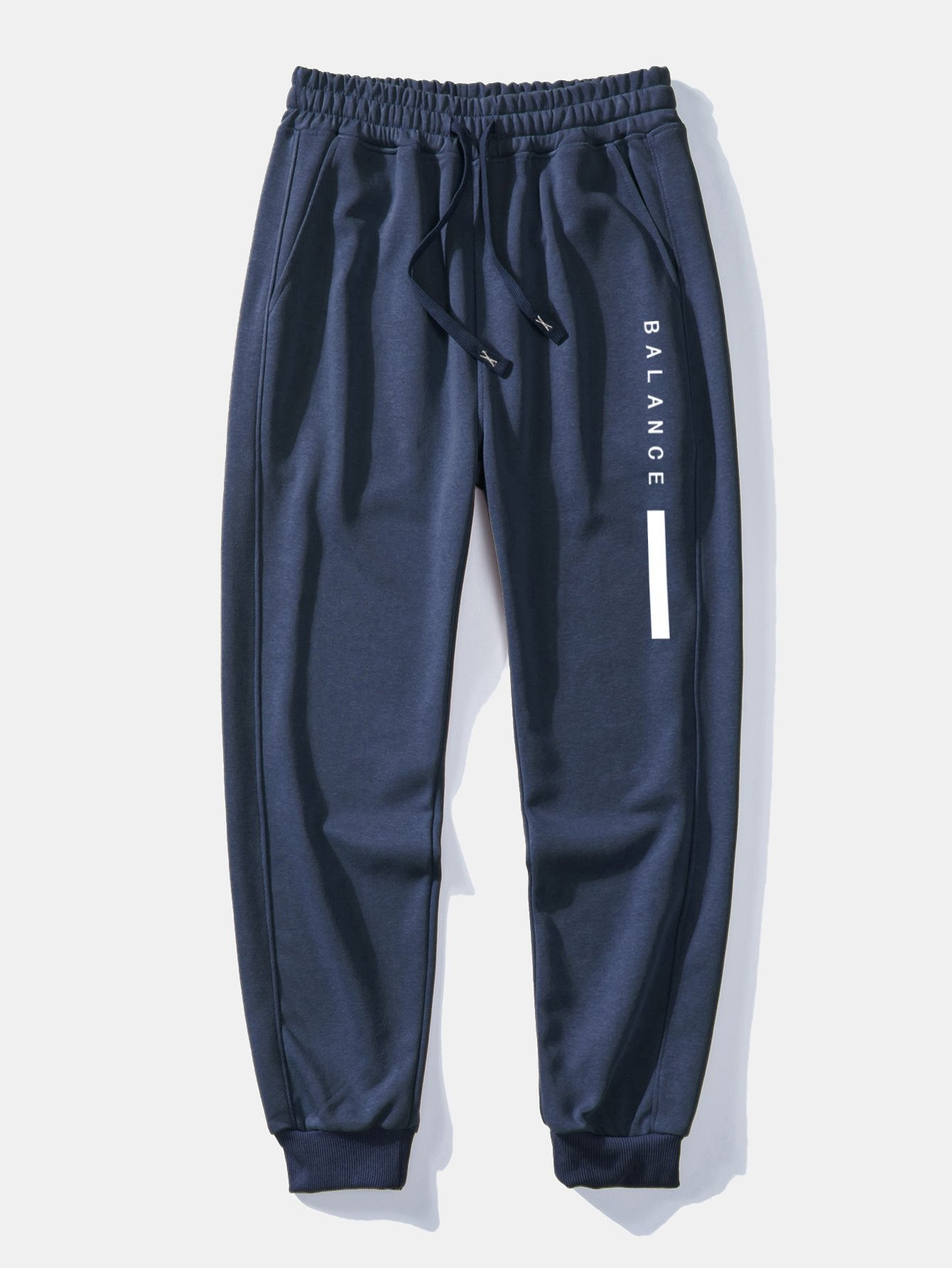 Balance Stripe Print Jogging Pants