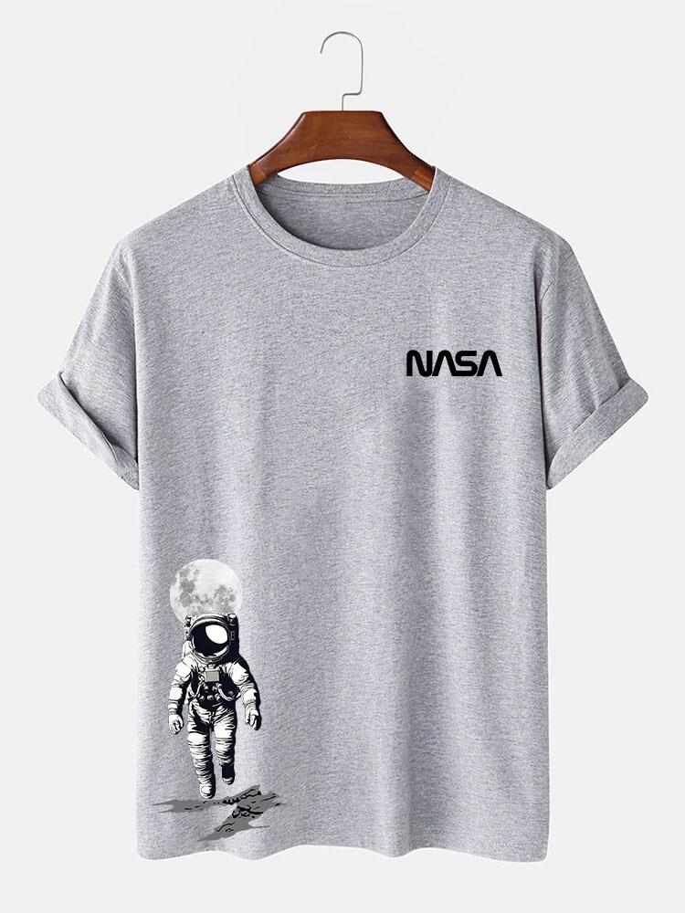 NASA  Astronaut Print T-Shirt