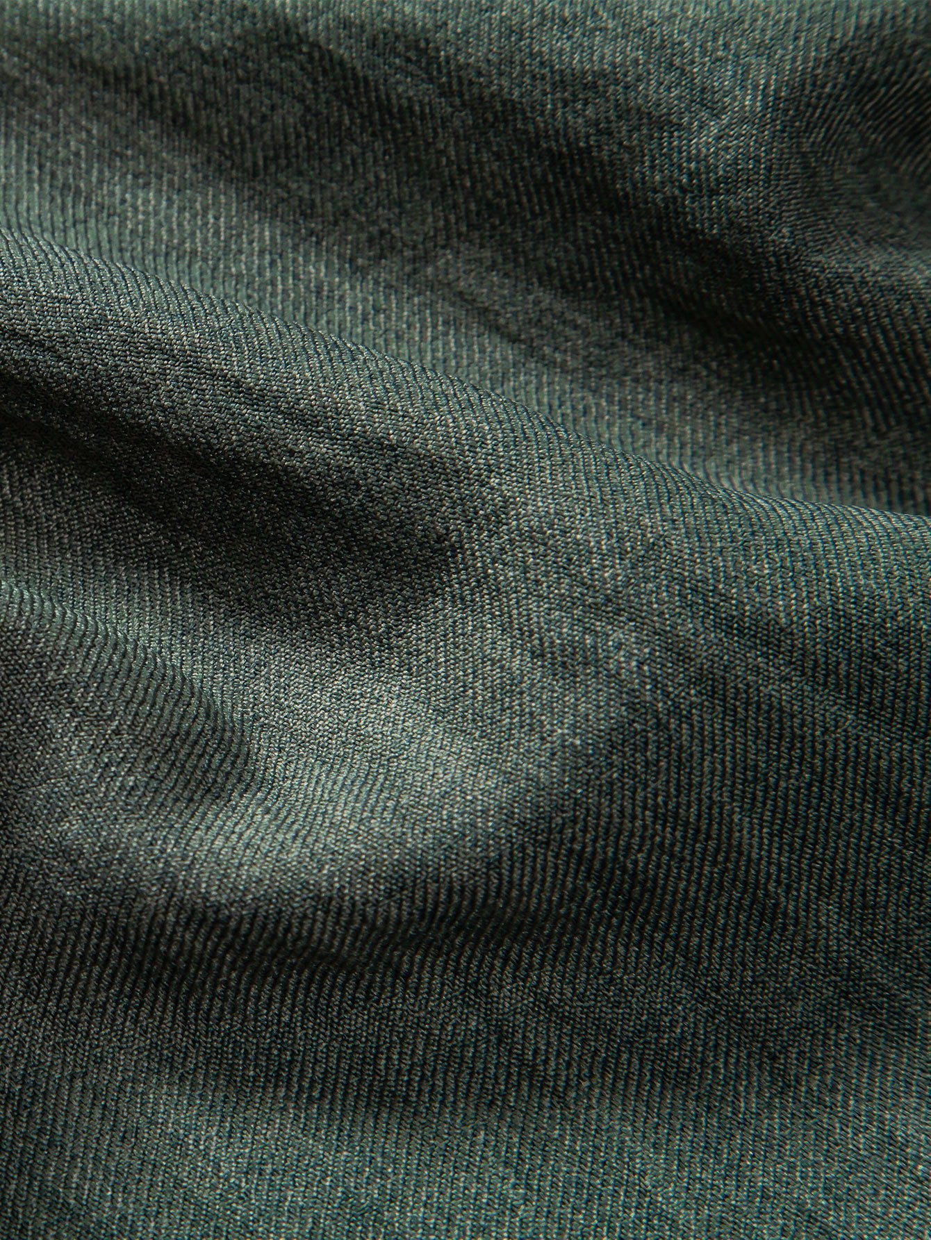 Chemise texturée à col montant