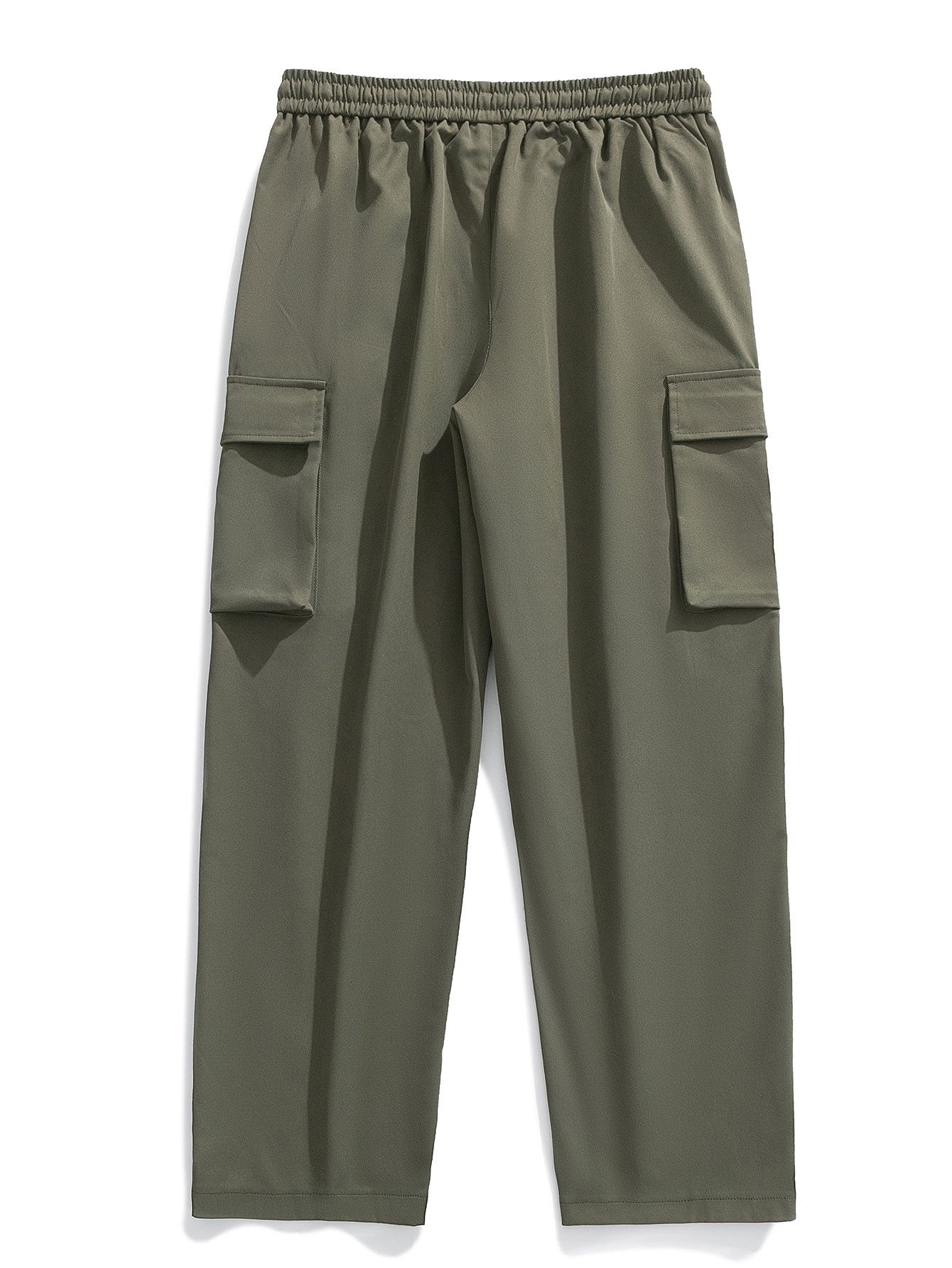 Pantalon cargo à cordon de serrage