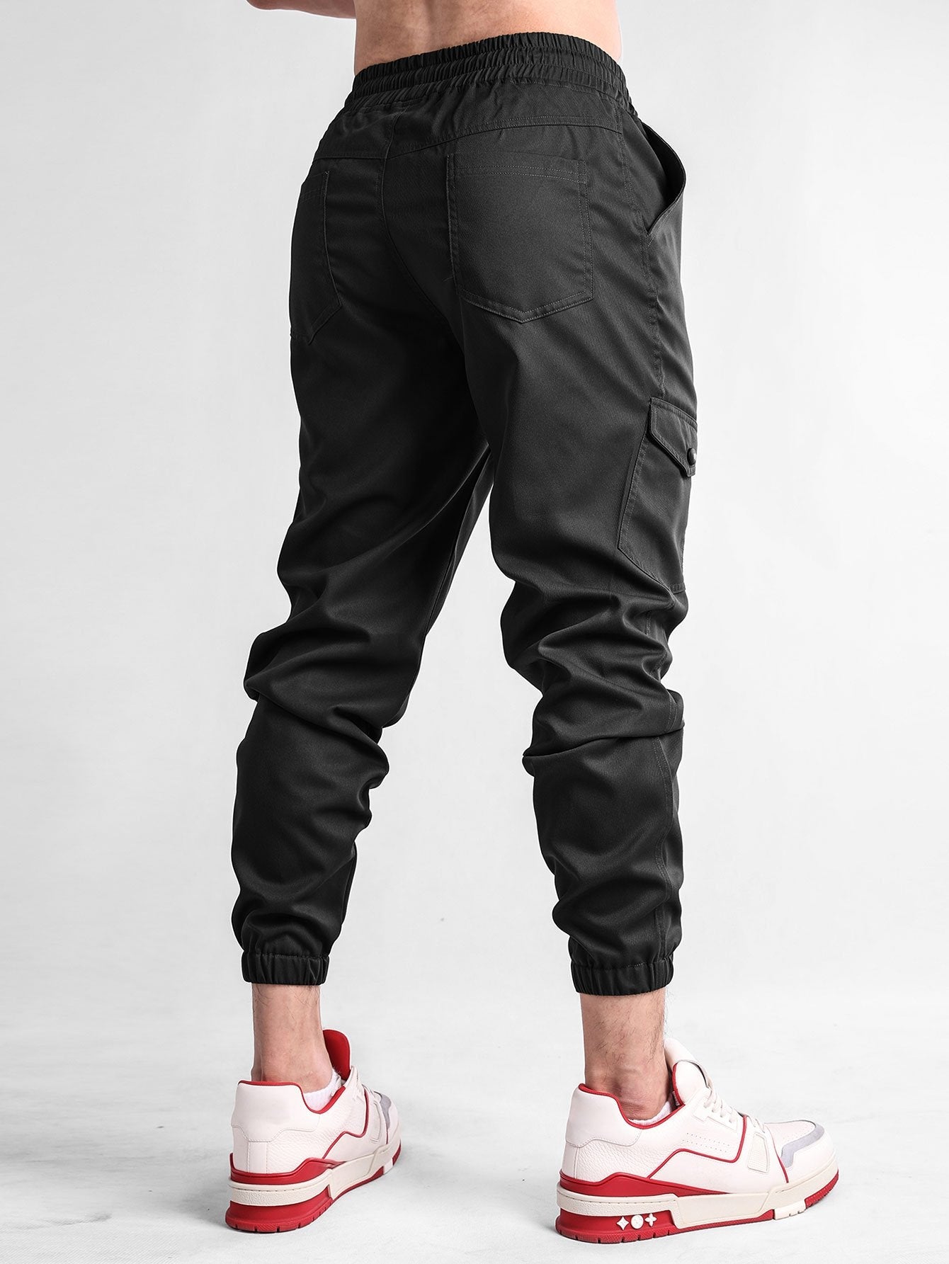 Chino Cargo Jogger Pants