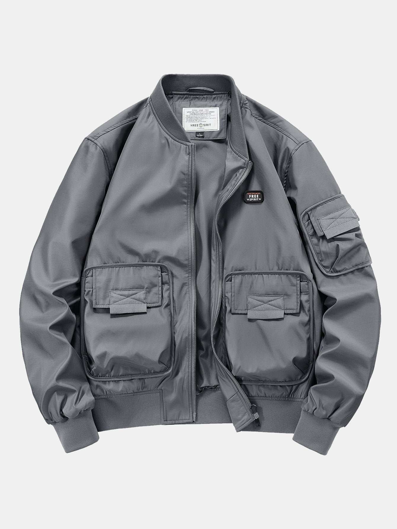 Blouson aviateur multi-poches