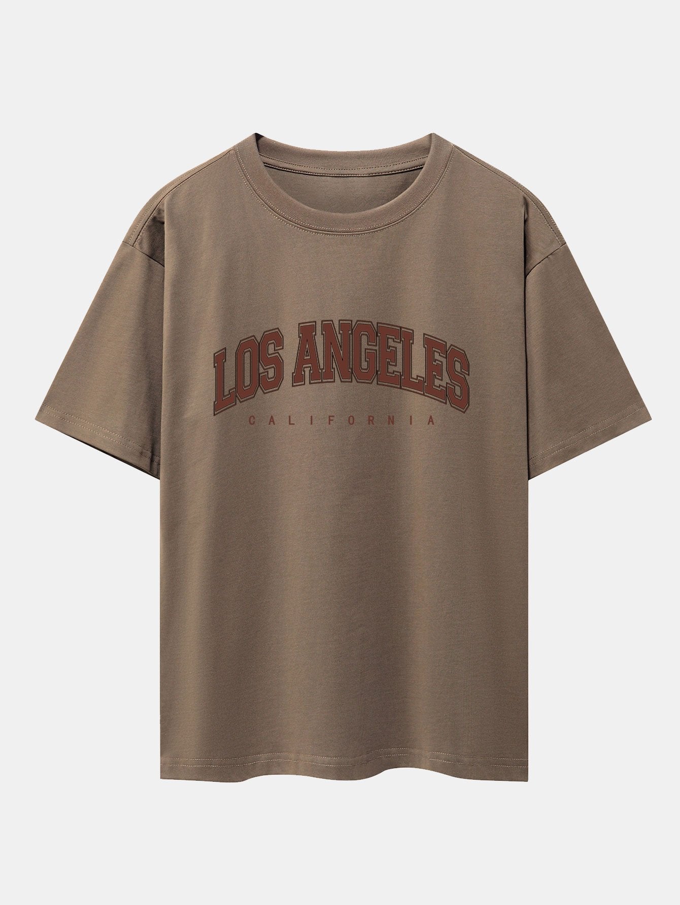 Los Angeles Print Heavy Weight Oversize T-Shirt