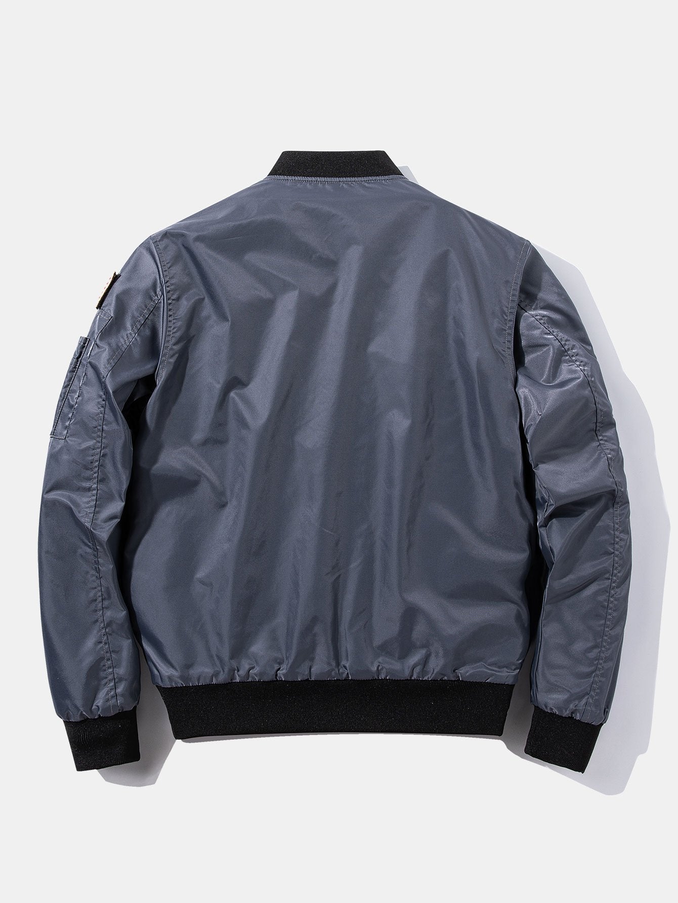 Blouson aviateur réversible à patch brodé de la NASA