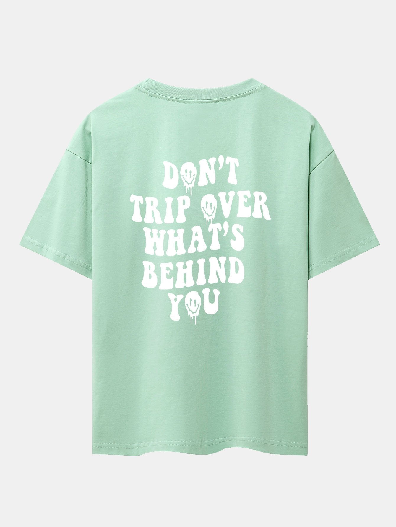 Slogan Back Print Oversize T-Shirt