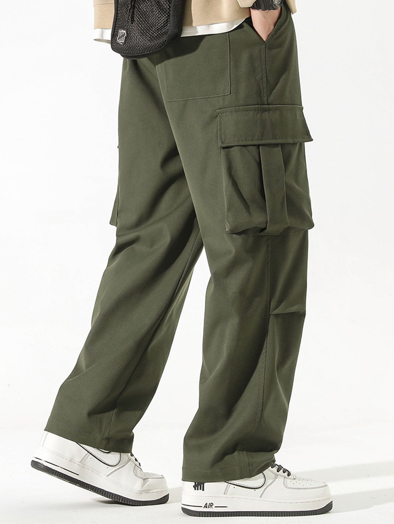 Straight Leg Cargo Pants