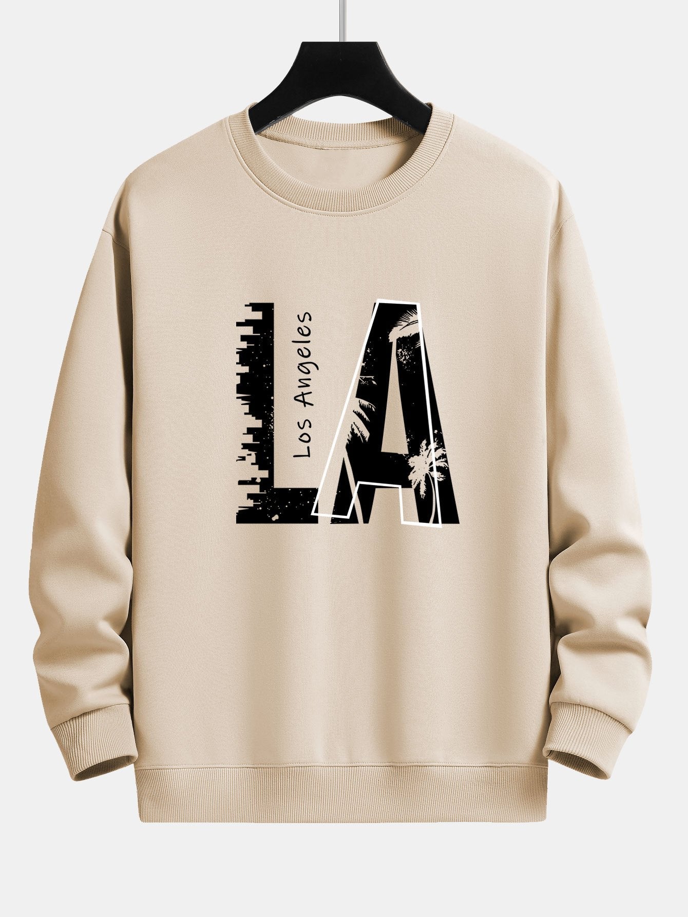 Los Angeles Print Relax Fit Sweatshirt