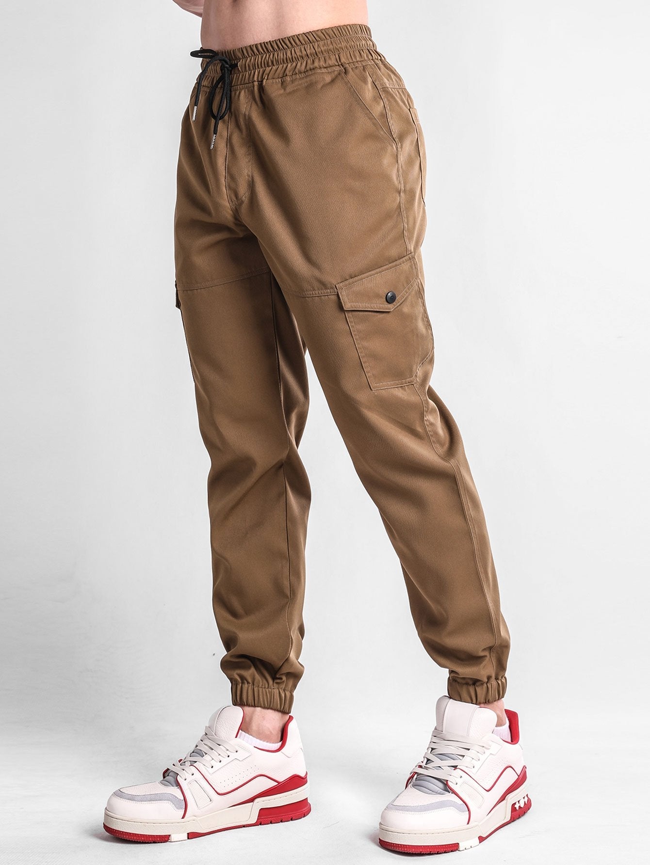 Chino Cargo Jogger Pants