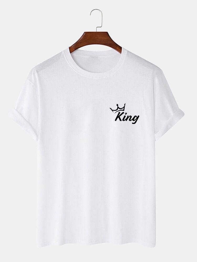 Crown King Print T-Shirt