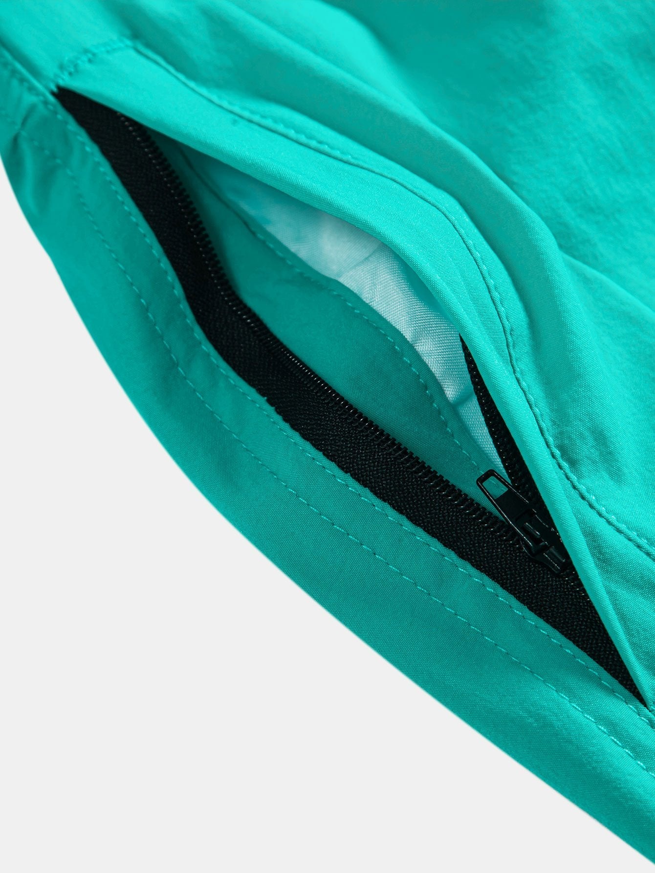 Zipper Pocket Swim Shorts