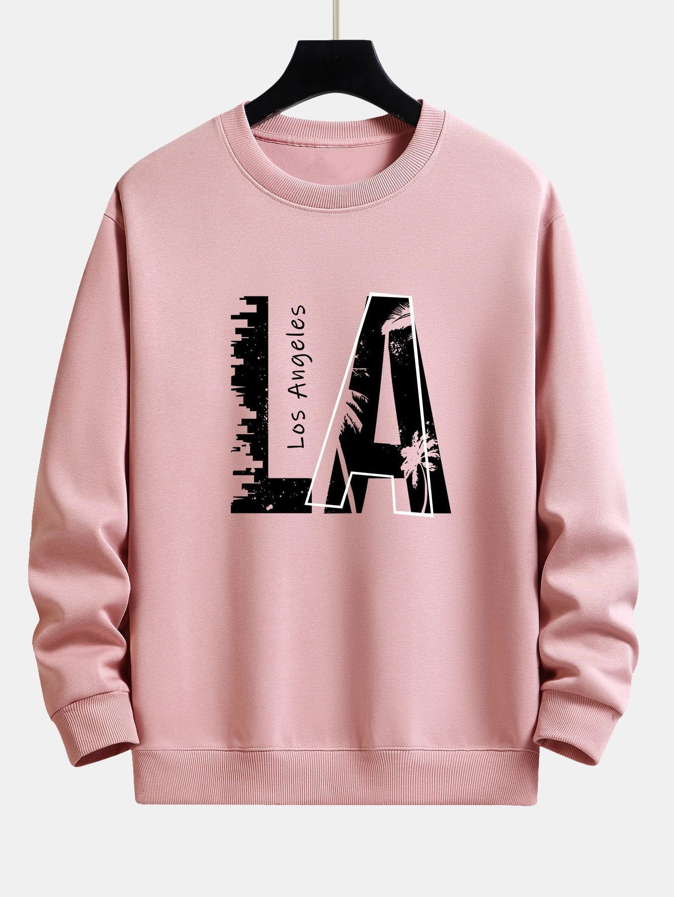 Los Angeles Print Relax Fit Sweatshirt