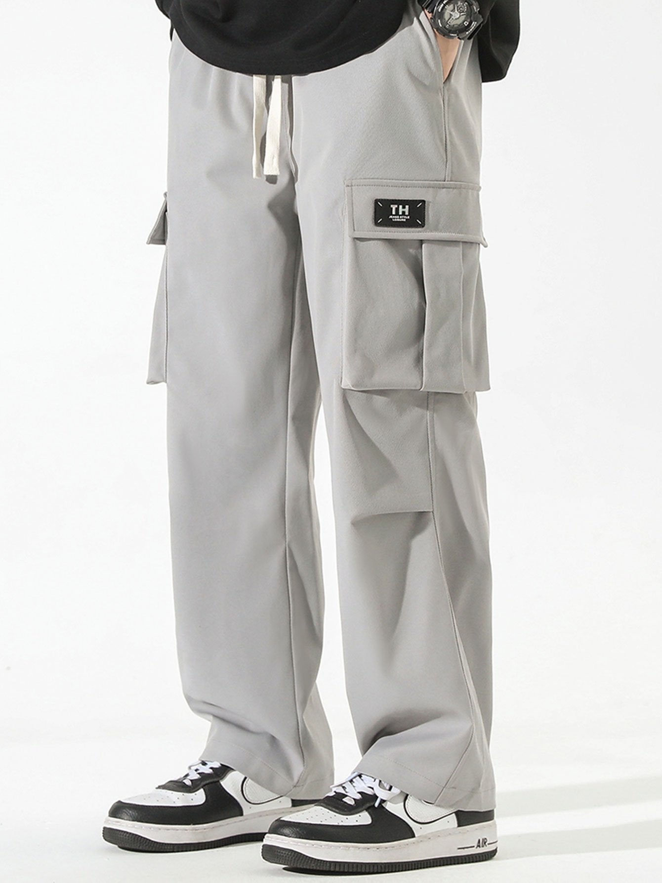 Straight Leg Cargo Pants