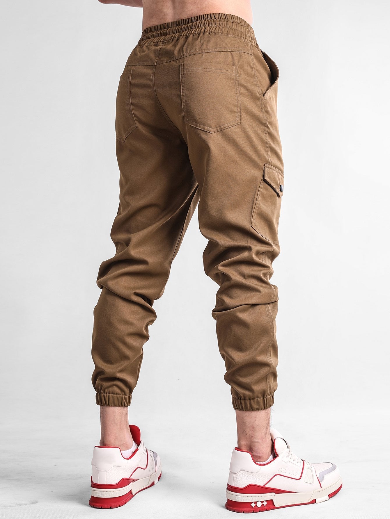 Chino Cargo Jogger Pants