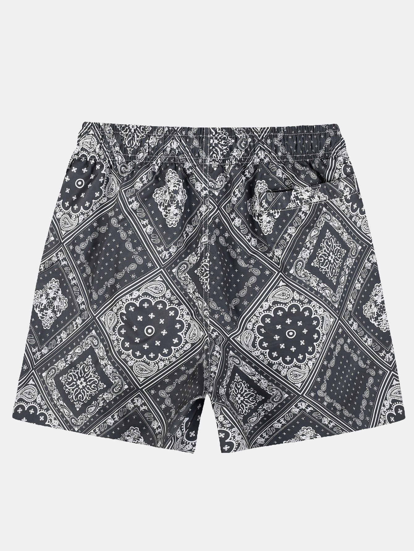 Paisley Bandana Print Swim Shorts