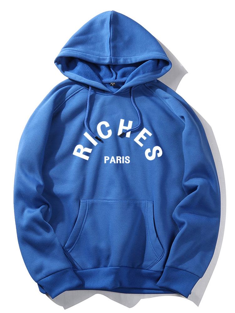 Sweat à capuche imprimé Rich Paris