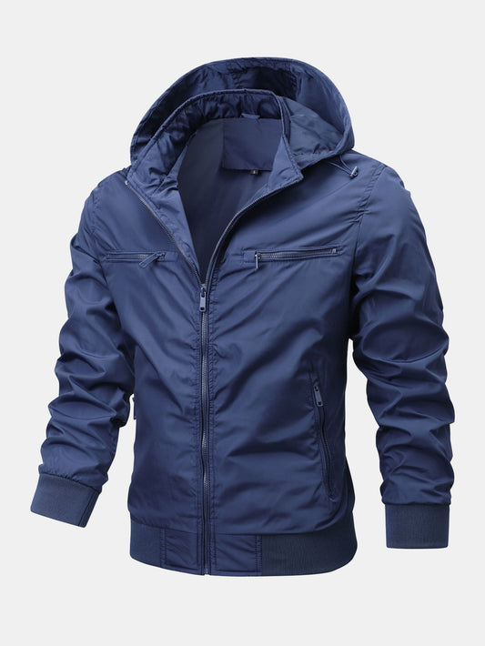 Detachable Hooded Jacket