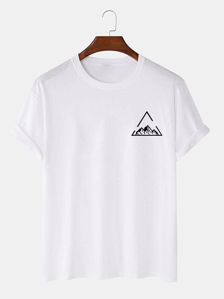 Mountain Graphic Print T-Shirt