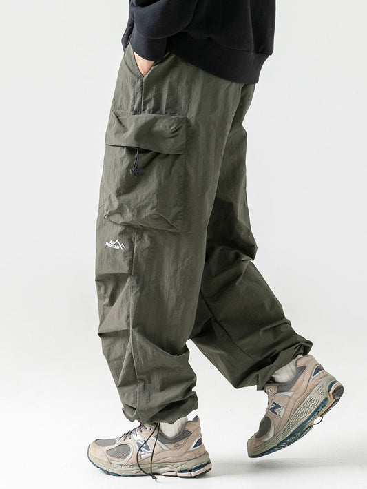 Pantalon parachute hydrofuge