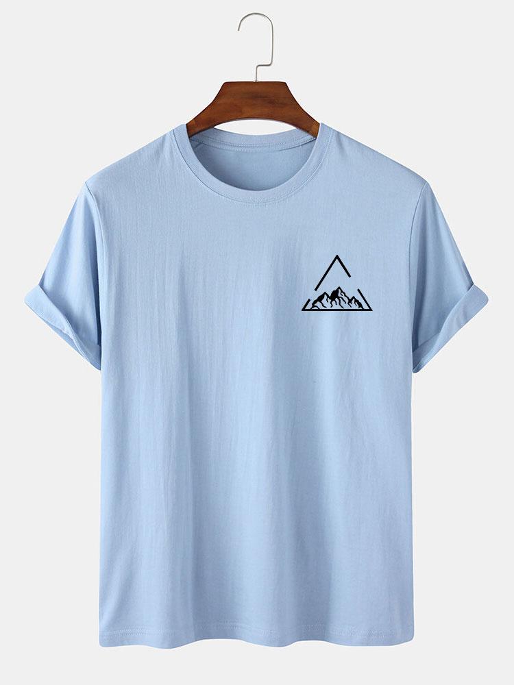 Mountain Graphic Print T-Shirt