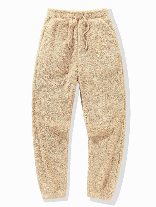 Basic Teddy Jogger Pants