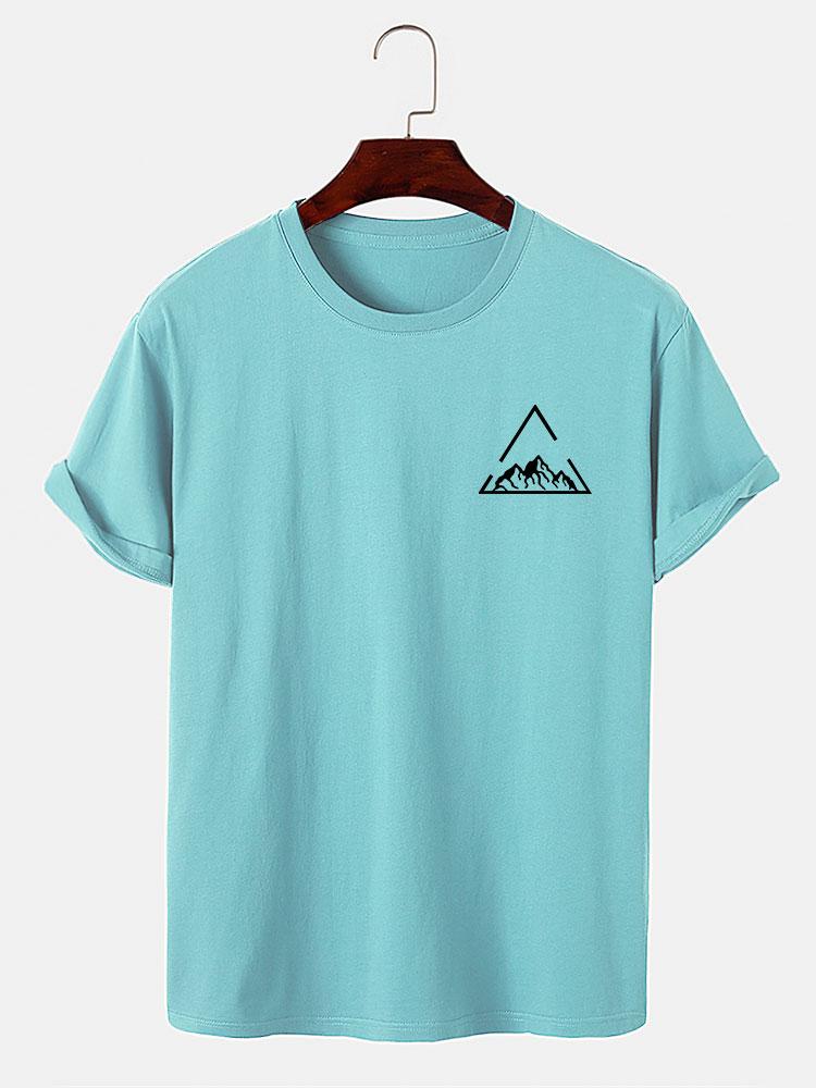 Mountain Graphic Print T-Shirt