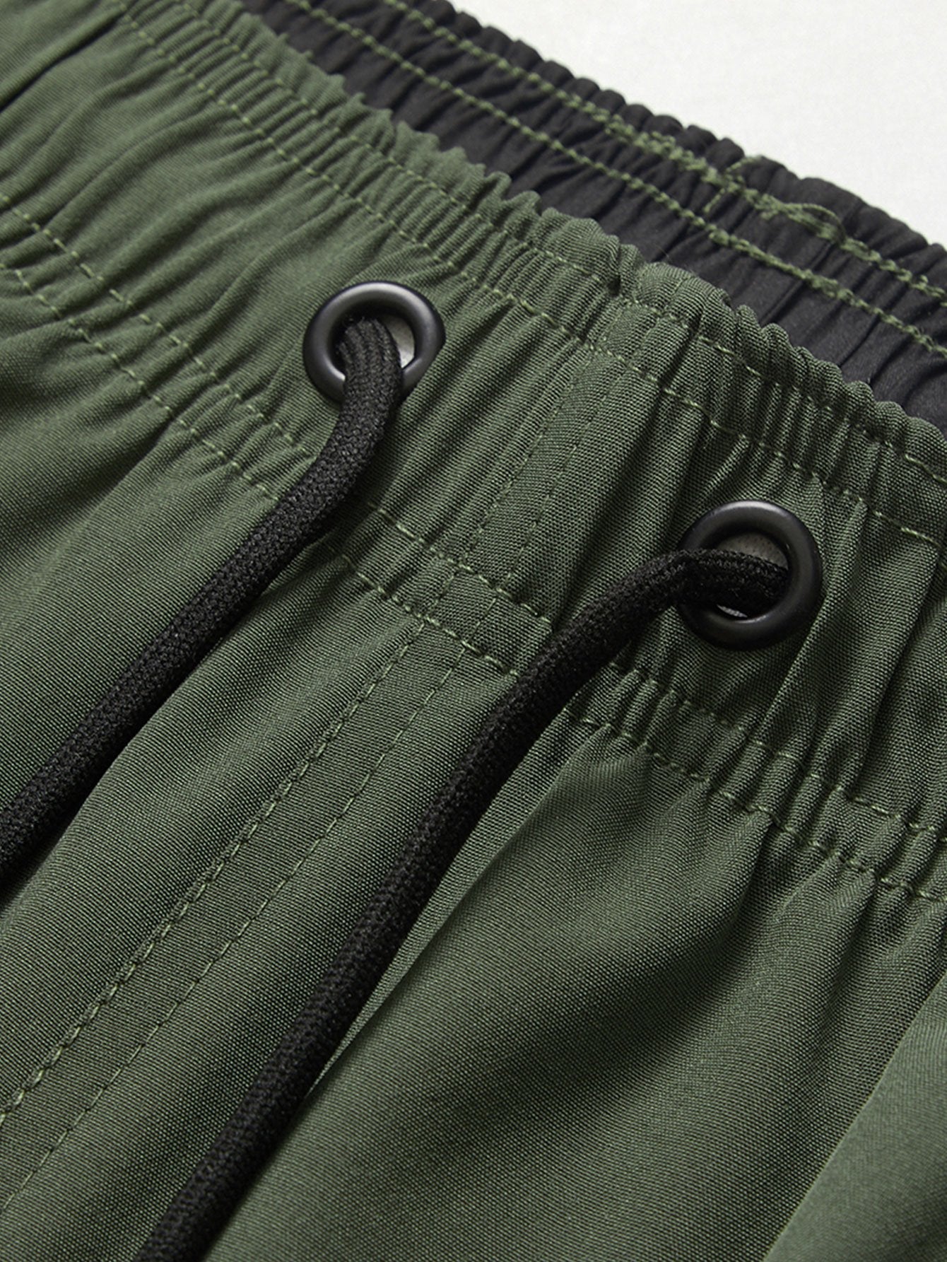 Zip Pocket Stretch Swim Shorts