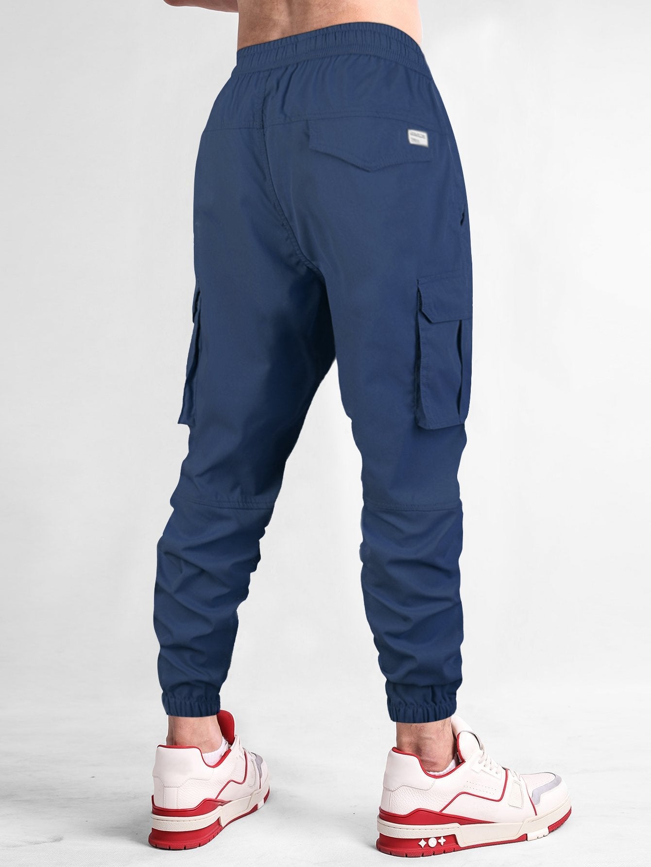 Drawstring Cargo Jogging Pants