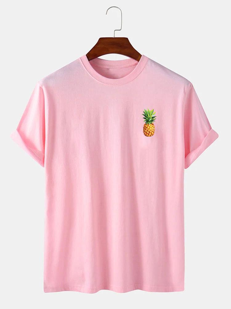 Pineapple Print T-Shirt