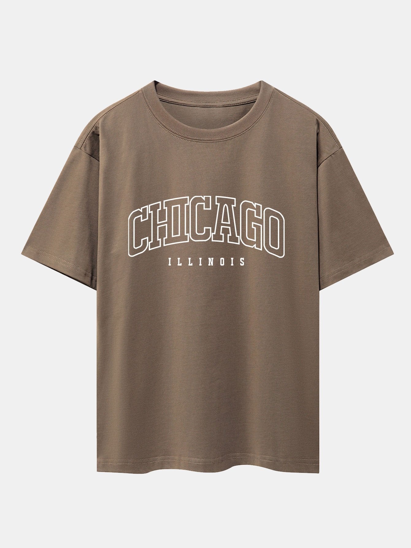 Chicago Print Oversize T-Shirt