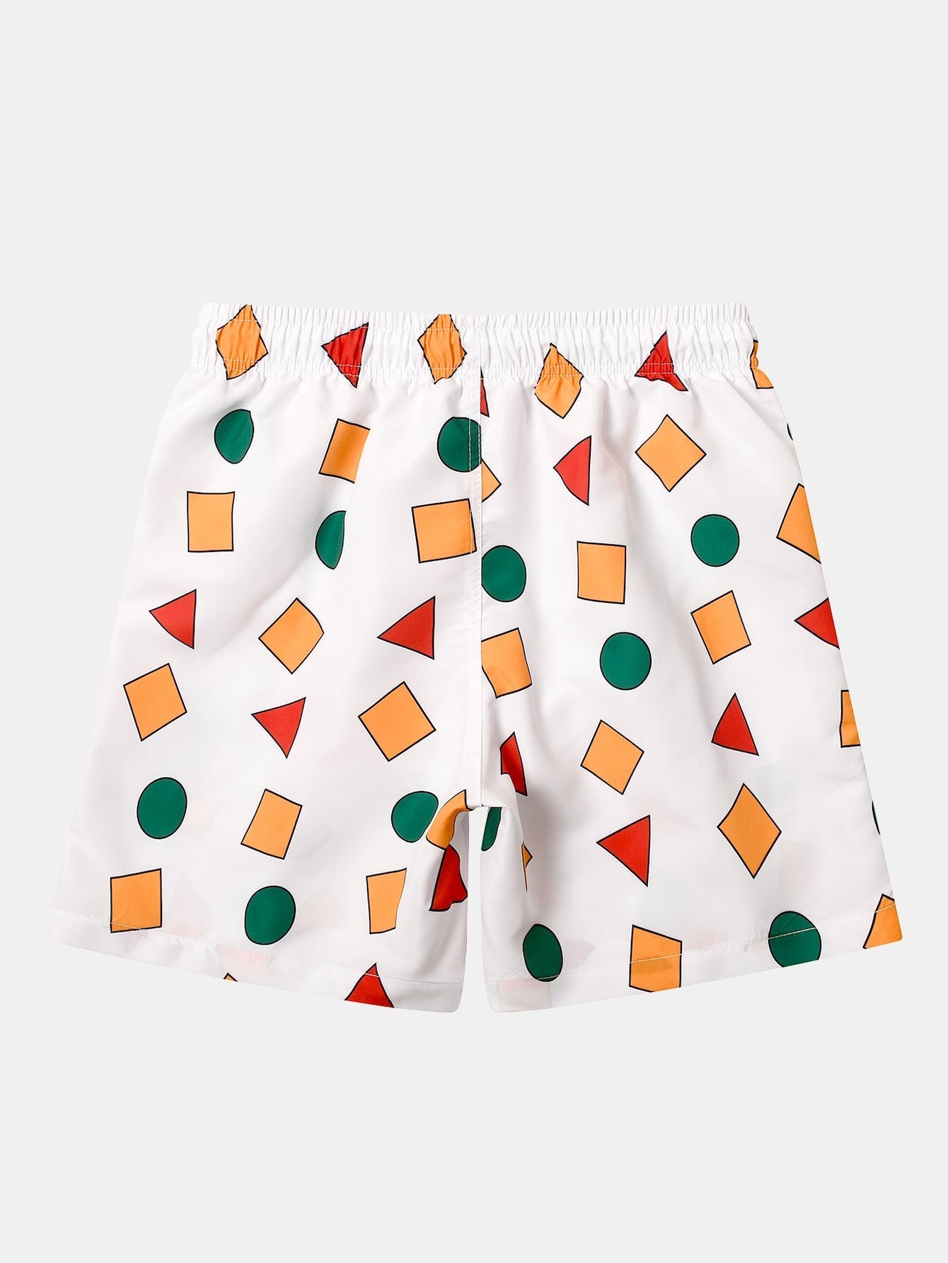 Geometry Print Swim Shorts