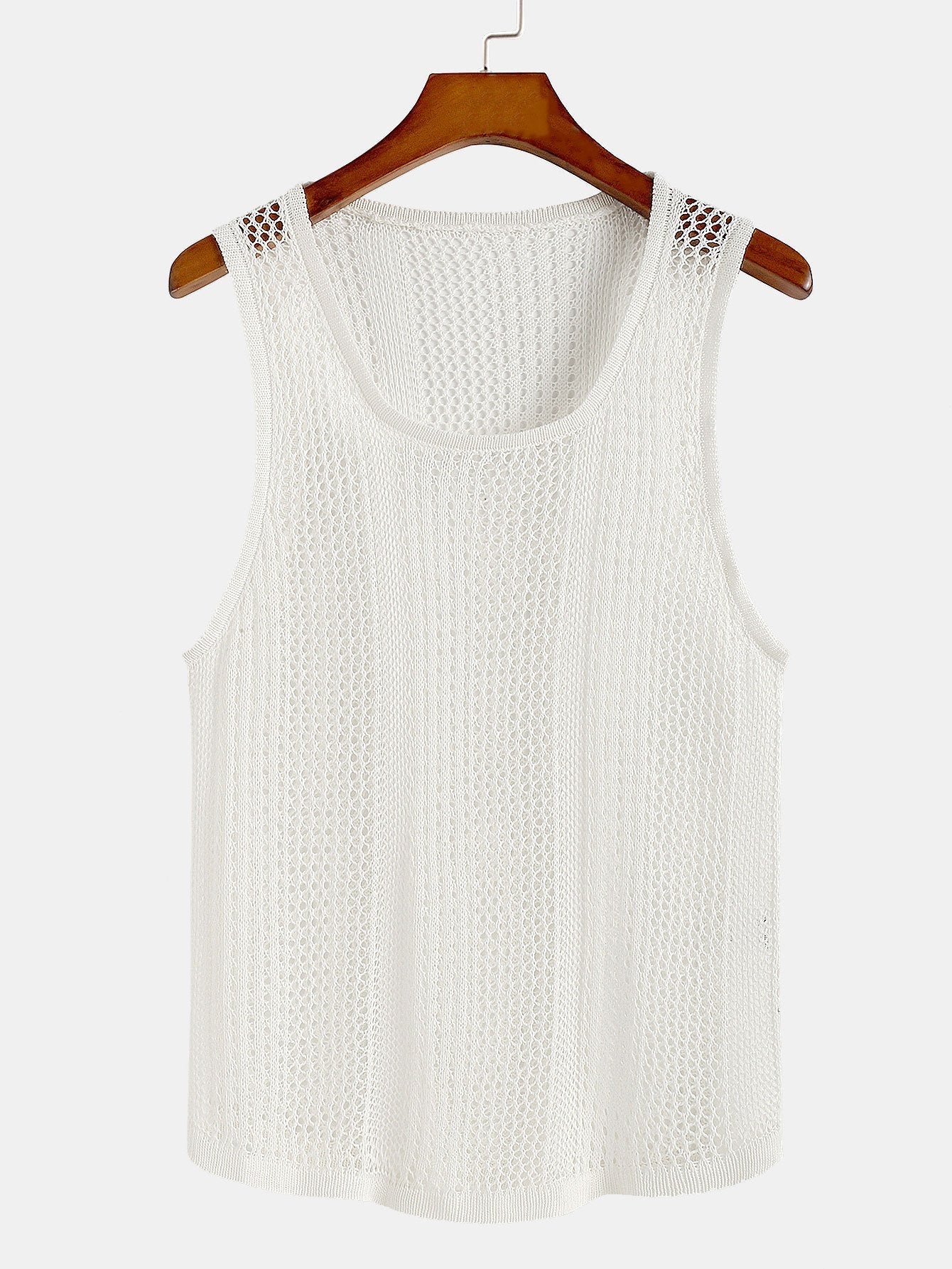 Textured Knit Sweater Tank Top