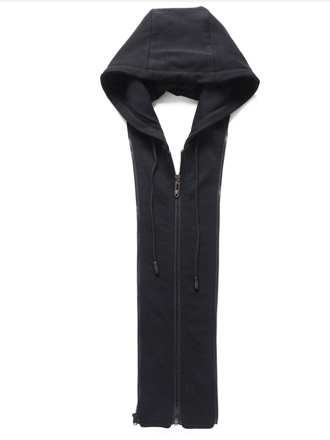 Detachable Hooded Woolen Overcoat