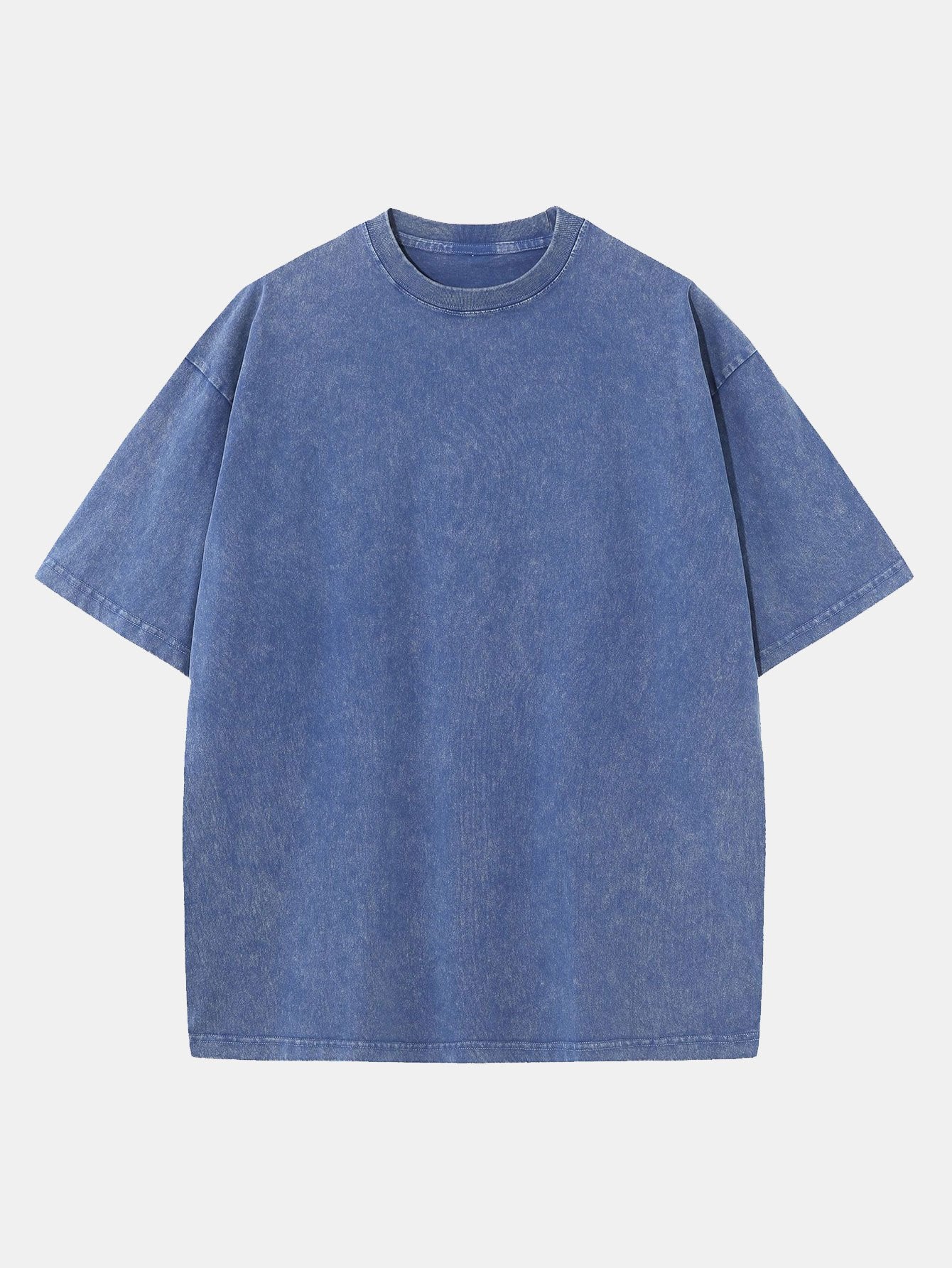 Washed Distressed Drop Shoulder T-Shirt