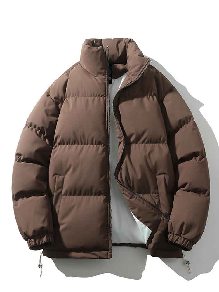 Funnel Neck Puffer Coat