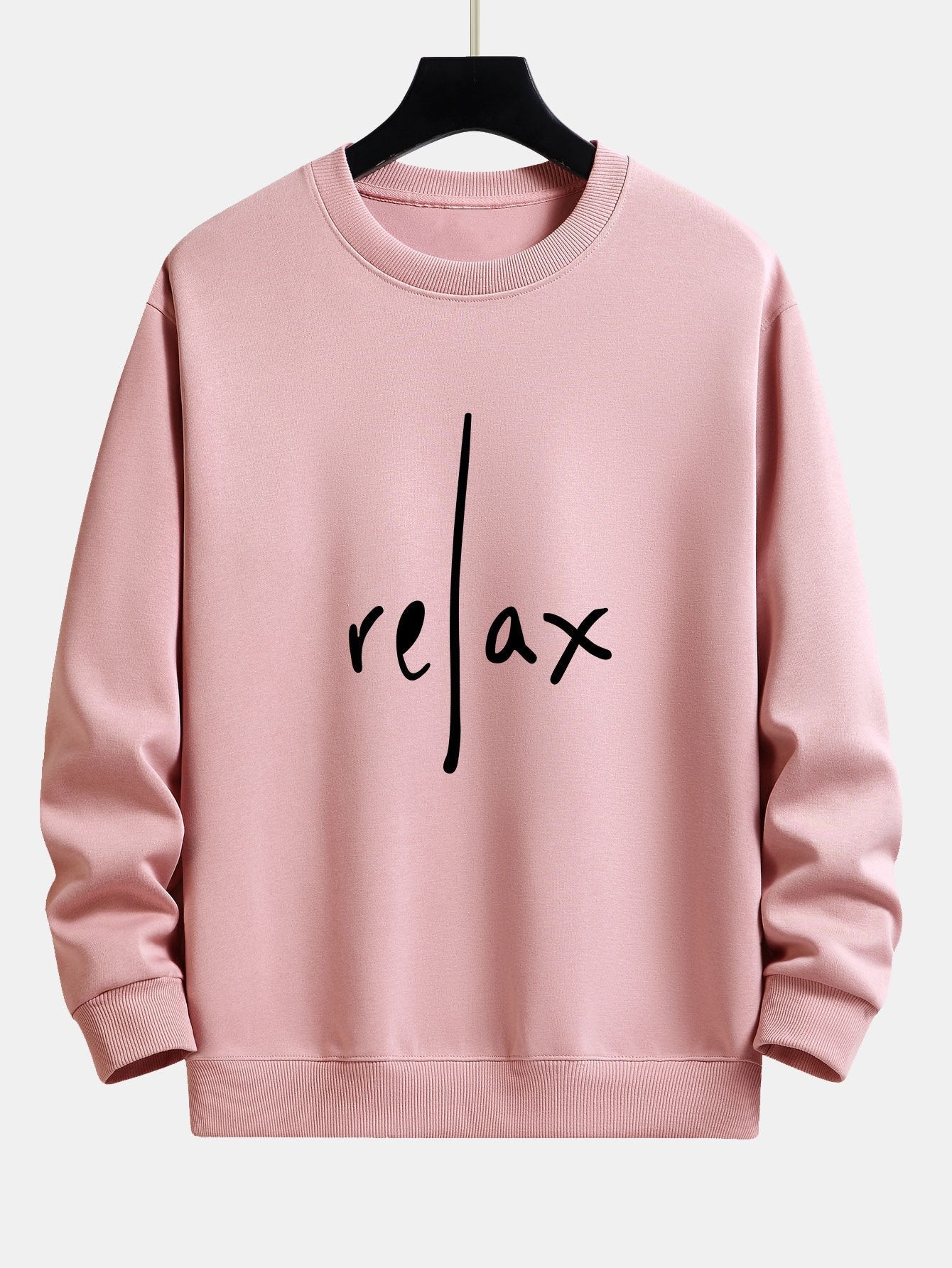 Sweat-shirt Relax Fit à imprimé slogan Relax