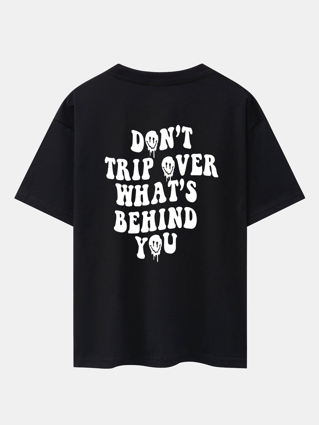 Slogan Back Print Oversize T-Shirt