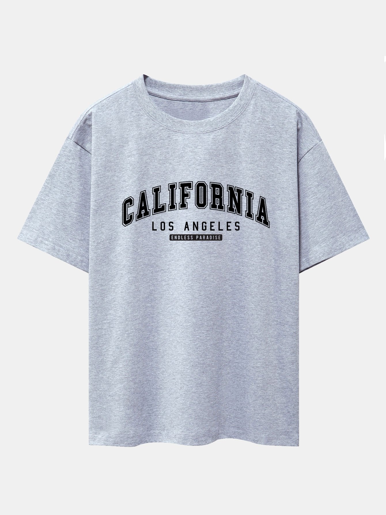 T-shirt oversize épais à imprimé californien