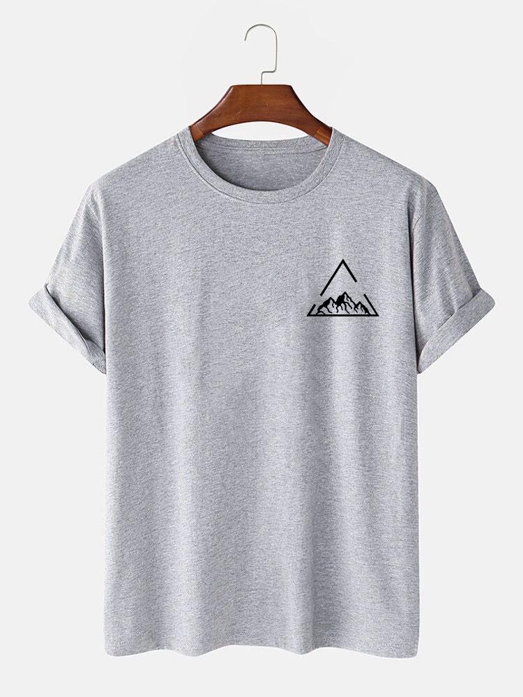 Mountain Graphic Print T-Shirt