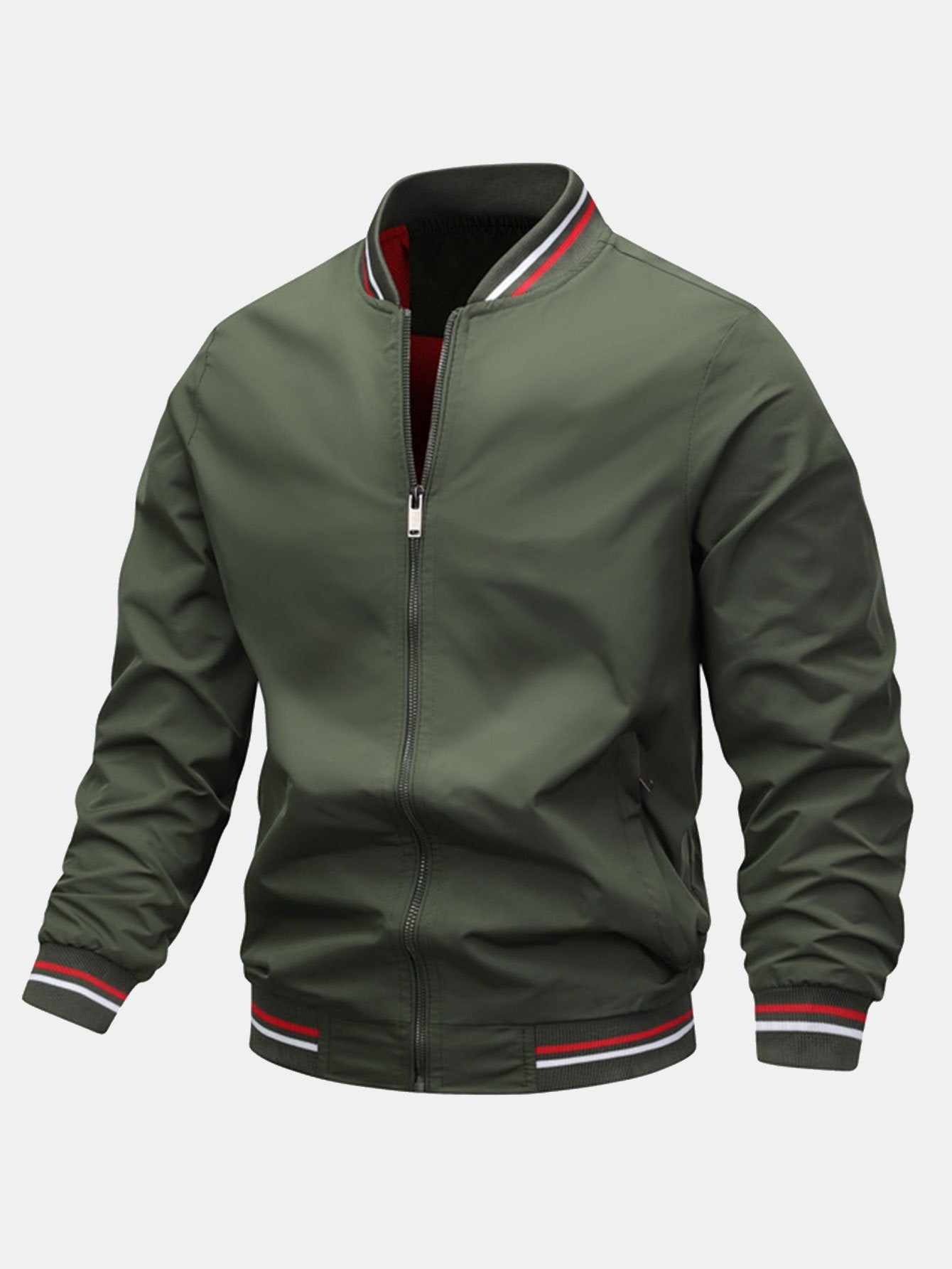 Blouson aviateur zippé