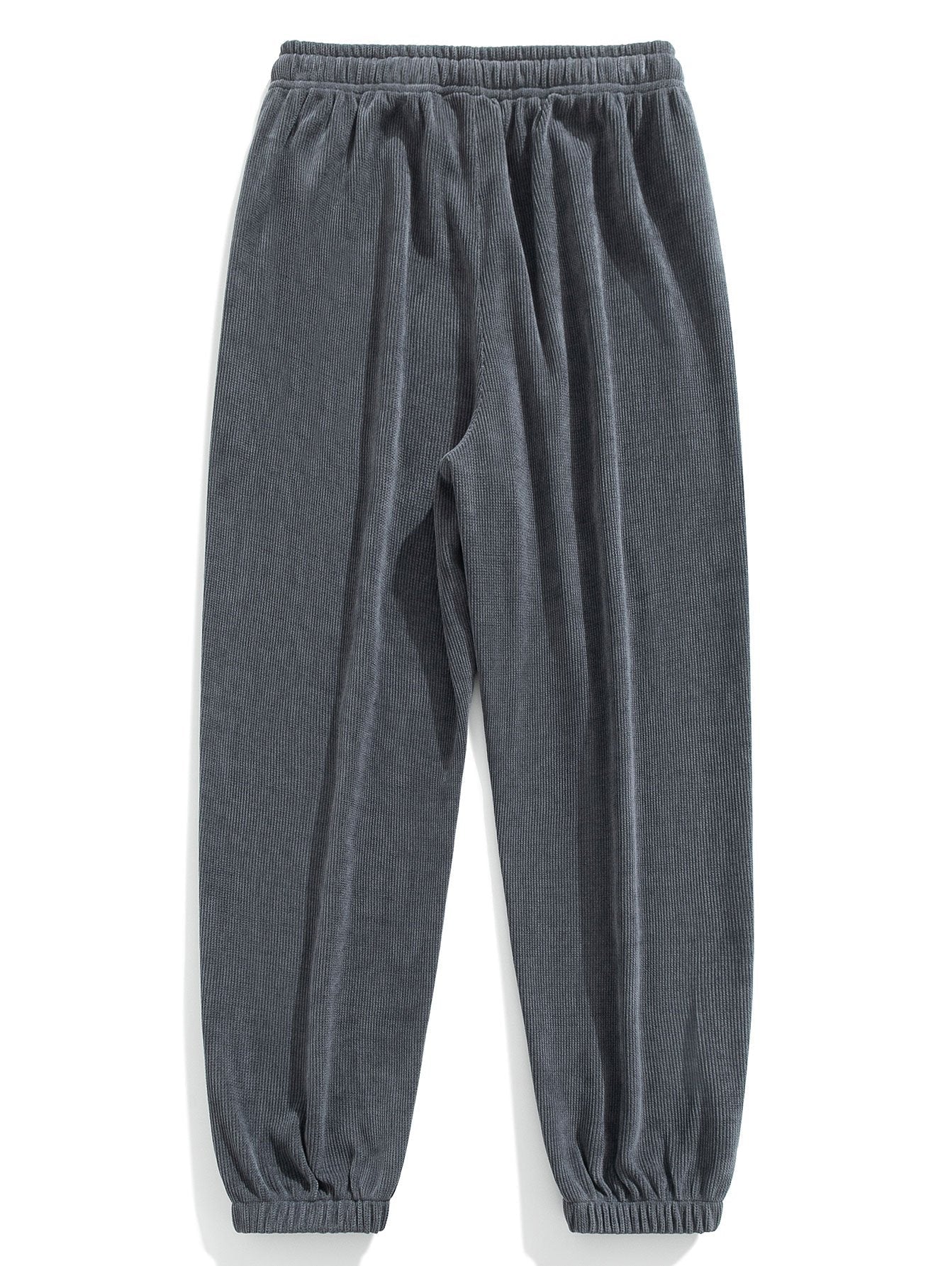 Pantalon de jogging en velours côtelé