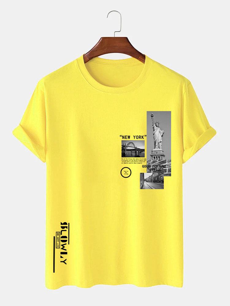 New York Architecture Print T-Shirt