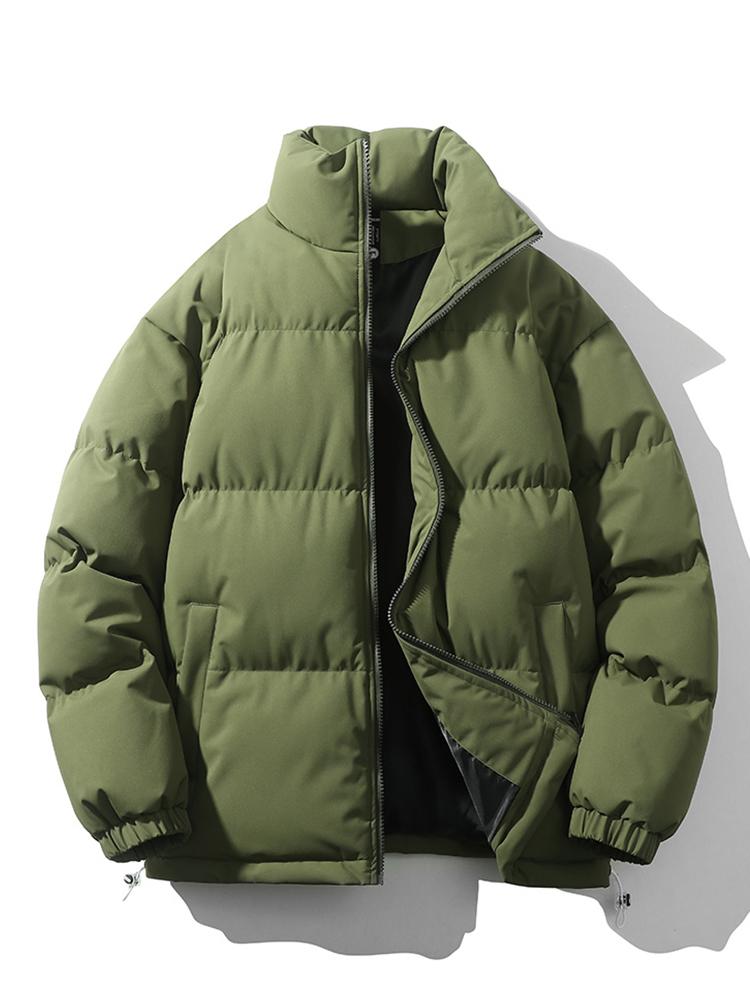 Funnel Neck Puffer Coat