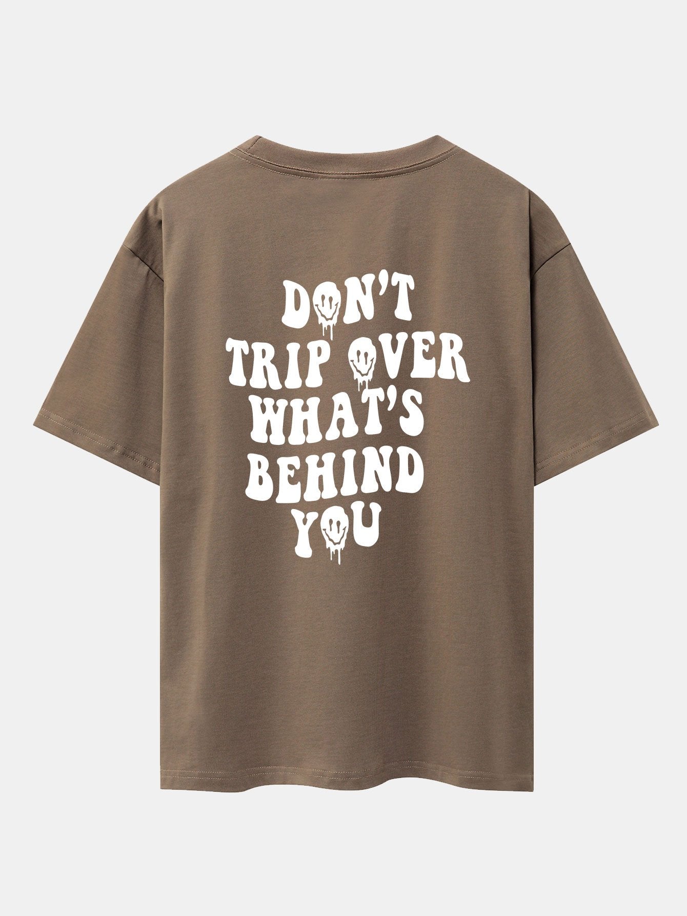 Slogan Back Print Oversize T-Shirt