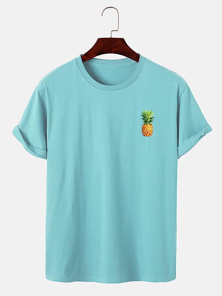 Pineapple Print T-Shirt