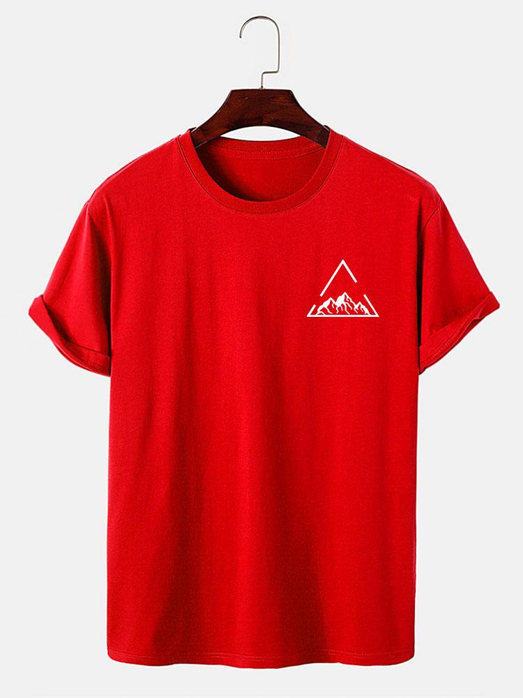 Mountain Graphic Print T-Shirt