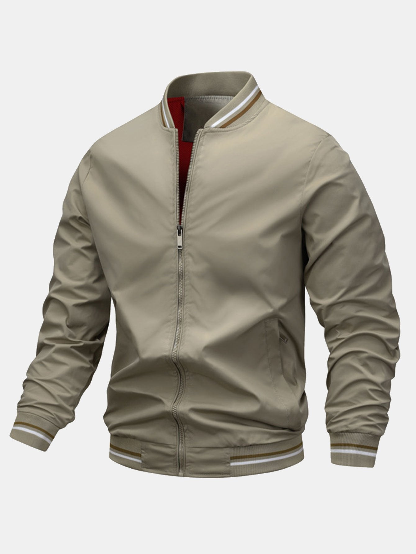 Blouson aviateur zippé